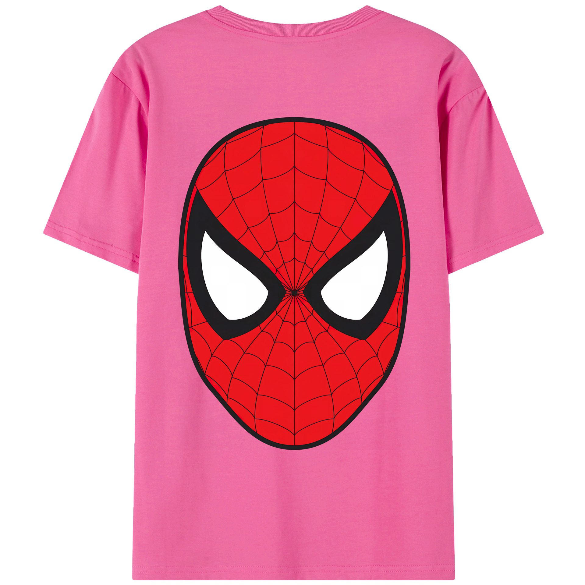 （画像用） Spider Man スパイダーマン レディース半袖Tシャツ(バックプリント)